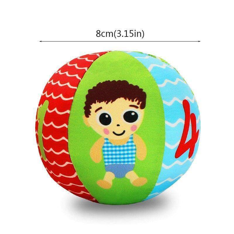 Brinquedo Bola de Tecido Chocalho Soft | 3-12 Meses-Internacional-bichinhos,brinquedo,brinquedo macio,musical,soft,unisex