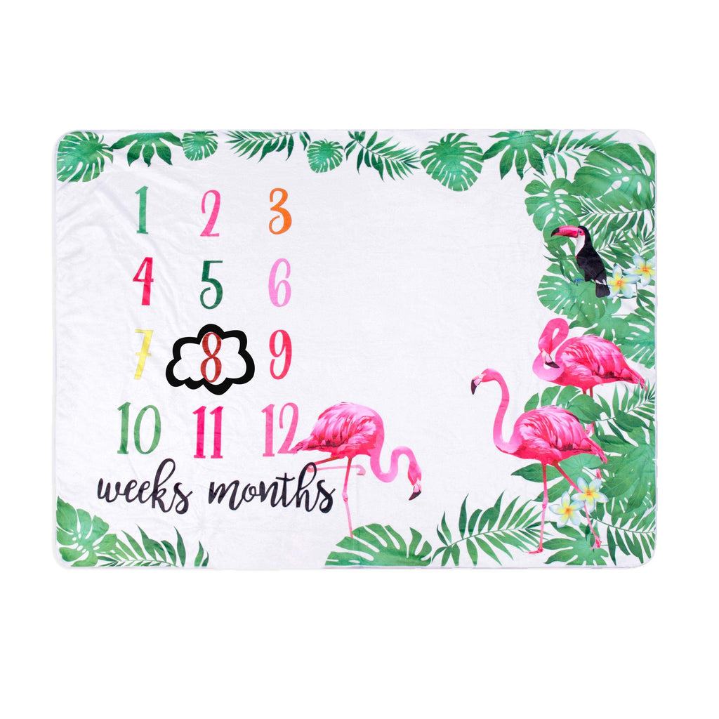 Manta de Pelúcia para Bebê Calendário-cobertor,manta,pelúcia