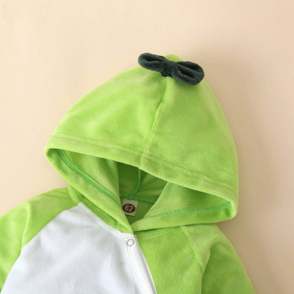 Macacão Bebê Avocado Plush Capuz | 0-18 Meses-Nacional-