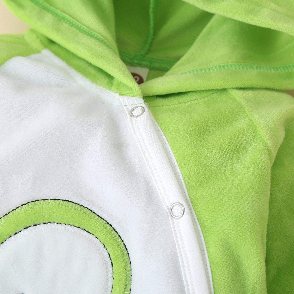 Macacão Bebê Avocado Plush Capuz | 0-18 Meses-Nacional-
