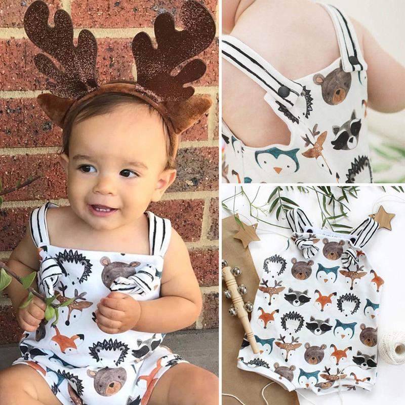 Macaquinho Estampado Bebê Menino Verão | 1- 24 Meses-Attena Baby Shop-bebê menino,macaquinho menino,menino,verão