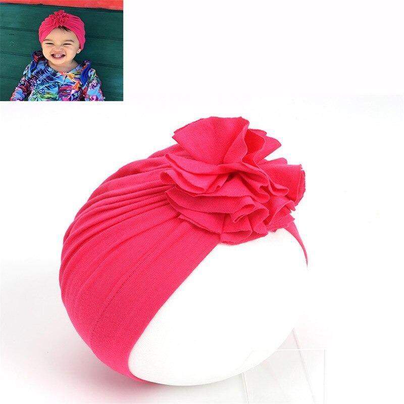Turbante com Flor Bebê Menina Ensaio| 1- 18 Meses-Internacional-adereço,chapéu,laço,menina,roupa menina,toca,turbante