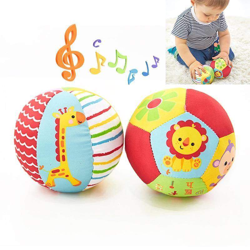 Brinquedo Bola de Tecido Chocalho Soft | 3-12 Meses-Internacional-bichinhos,brinquedo,brinquedo macio,musical,soft,unisex