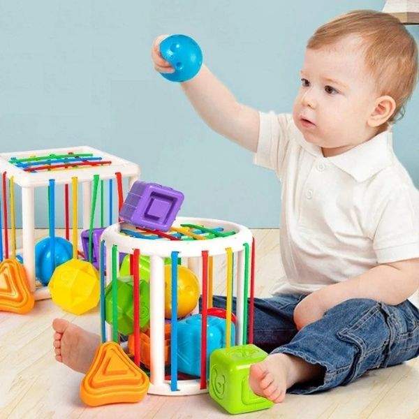 Brinquedos de Encaixe Sensorial Montessoriano-brinquedo de encaixe,brinquedo montessoriano,formas geométricas,montessori