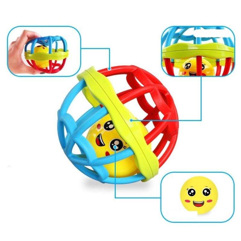 Chocalho Bola p/ Bebê | 0-36 Meses-bebê menina,bebê menina 0-3 meses,bebê menina 0-4 anos,bebê menina 12-18 meses,bebê menina 3-6 meses,bebê menina 6-9 meses,bebê menina 9-12 meses,bebê menino,bebê menino 0-3 meses,bebê menino 12-18 meses,bebê menino 3-6 meses,bebê menino 6-9 meses,bebê menino 9-12 meses,brinquedo bebê,brinquedo de bebê,brinquedo para bebê,Chocalho Bola para Bebê