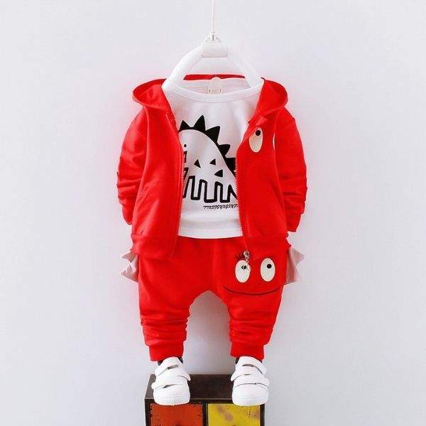 Conjunto Moletom Dinossauros Bebê Menino 3 pcs-bebê menino,bebê menino 12-18 meses,bebê menino 18-24 meses,bebê menino 3 anos,bebê menino 4 anos,bebê menino 9-12 meses,conjunto bebê menino,conjunto de bebê menino,conjunto de bebê menino com calça,conjunto de bebê menino de manga