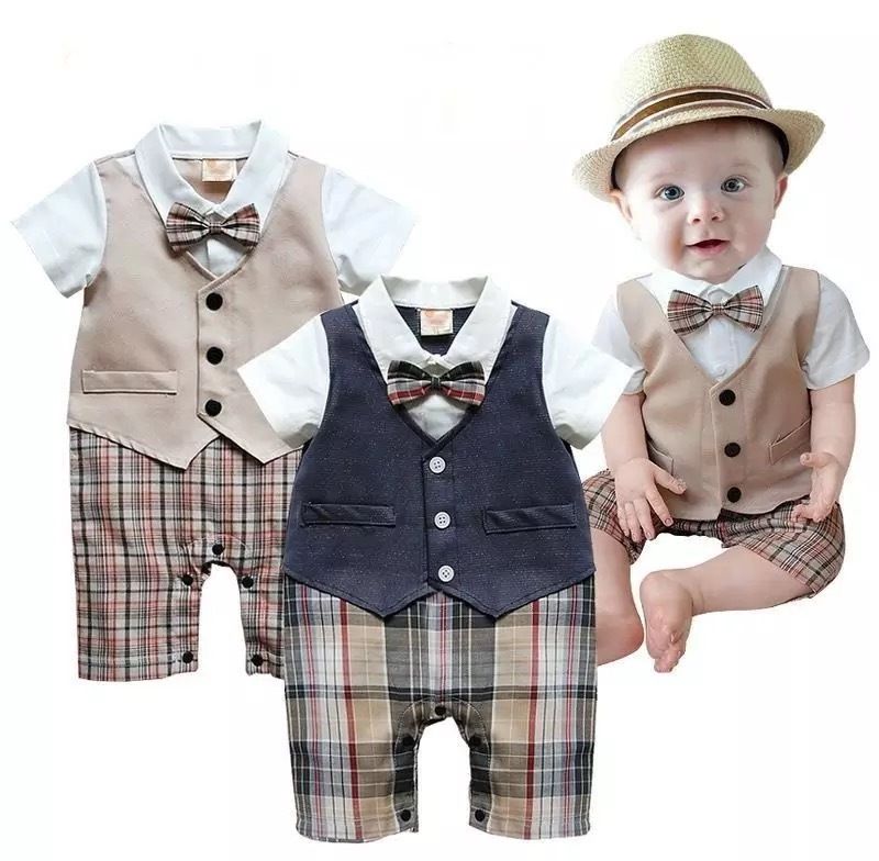 conjunto xadrez com borboleta colete manga curta bebê menino gravata bege azul marinho quadriculado elegante vintage ensaio fotografico foto estampado verão calça body cavalheiro formal chique