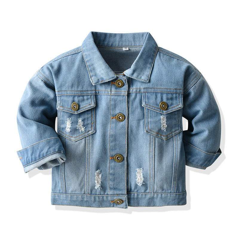 Jaqueta Feminina Jaqueta Infantil Masculina Jaqueta Jeans Infantil