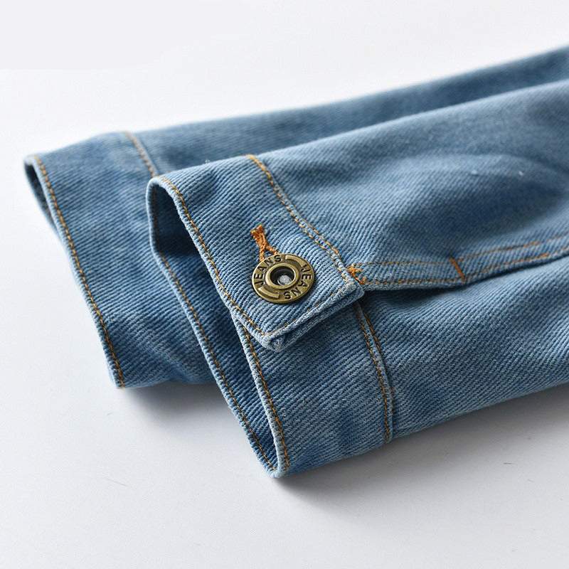 Jaqueta Jeans Destroyed Infantil Bebê Menina Menino | 3 Meses - 7 Anos-menina,menino