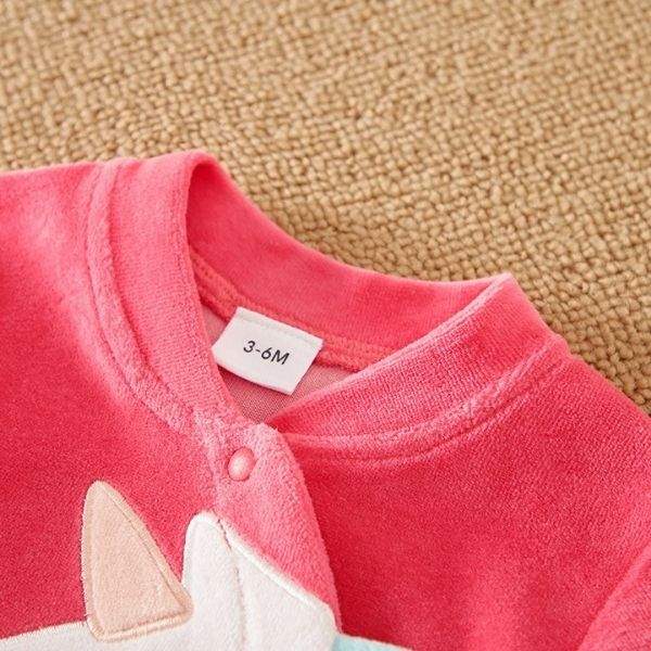 Macacão De Algodão Bebê Menina Menino | 0-18 Meses-macacão bebe menina,macacão bebê,macacão bebê algodão,macacão bebê inverno,macacão bebê manga longa,macacão bebê menino,macacão bebê quentinho
