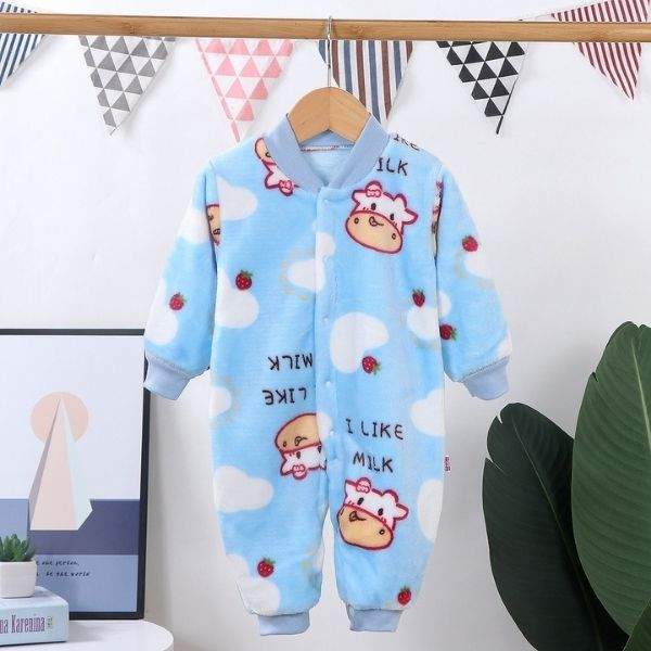 Macacão de Plush Bebê Menina Menino Inverno | 0-12 Meses-bebê menina 0-3 meses,bebê menina 12-18 meses,bebê menina 3-6 meses,bebê menina 6-9 meses,bebê menina 9-12 meses,bebê menino 0-3 meses,bebê menino 12-18 meses,bebê menino 3-6 meses,bebê menino 6-9 meses,bebê menino 9-12 meses,macacão bebe menina,macacão bebê,macacão bebê estampado,macacão bebê inverno,macacão bebê manga longa,macacão bebê menino,macacão bebê quentinho