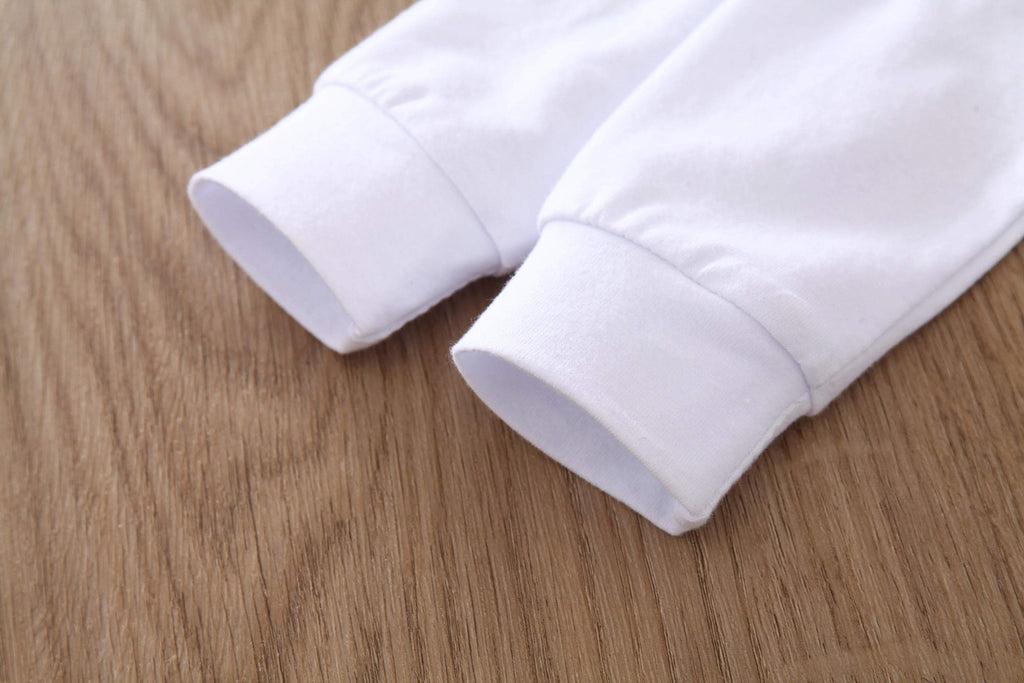 Macacão Mummy Daddy Algodão Branco | 0-18 Meses-daddy,macacão algodão,macacão bebe,macacão branco,macacão com pé,macacão estampado,macacão infantil,macacão menina,macacão menino,macacão recém-nascido,mummy,roupa bebe,roupa menina,roupa menino,unisex