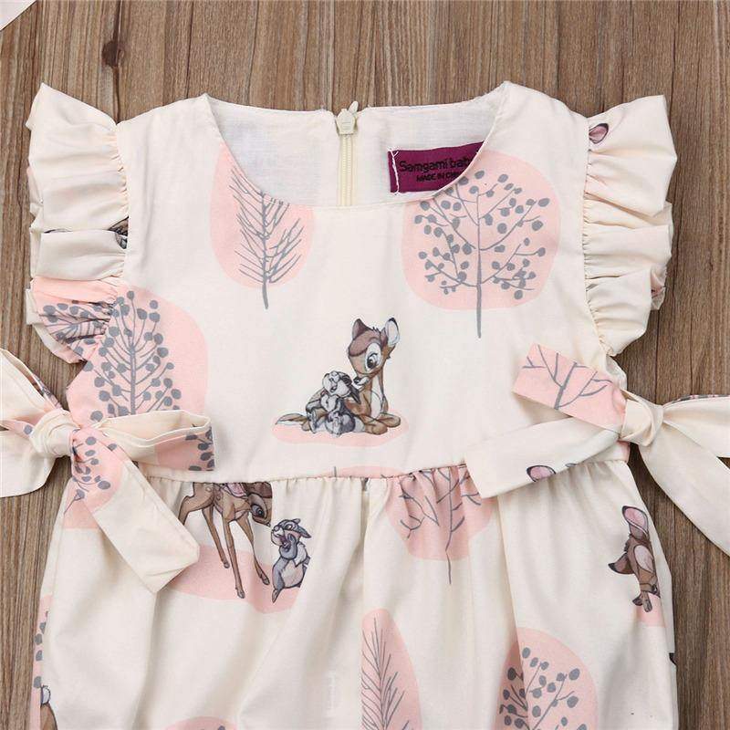 Macaquinho Bamby Bebê Menina | 6-24 Meses-Internacional-estampado,laço,macacão algodão,macacão bebe,macaquinho bebe,macaquinho de verão,macaquinho menina,menina,roupa menina
