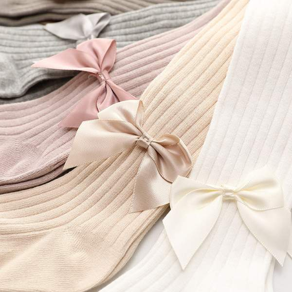 Meia-Calça de Algodão c/ Laço Menina | 0-6 Anos-bebê menina,bebê menina 0-4 anos,bebê menina 1 Ano,bebê menina 12-18 meses,bebê menina 18-24 meses,bebê menina 2 Anos,bebê menina 3 Anos,bebê menina 4 Anos,bebê menina 5 Anos,bebê menina 6 Anos,meia,meia calça bebê,meia de bebê,roupa bebe