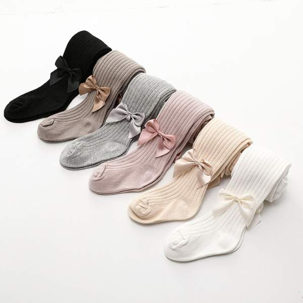 Meia-Calça de Algodão c/ Laço Menina | 0-6 Anos-bebê menina,bebê menina 0-4 anos,bebê menina 1 Ano,bebê menina 12-18 meses,bebê menina 18-24 meses,bebê menina 2 Anos,bebê menina 3 Anos,bebê menina 4 Anos,bebê menina 5 Anos,bebê menina 6 Anos,meia,meia calça bebê,meia de bebê,roupa bebe