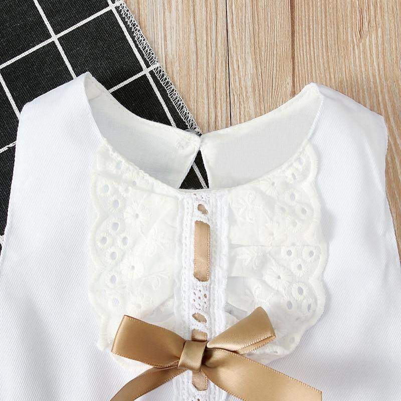 Vestido Batizado Bebê Menina Branco Verão c/ Laço | 1-12 Meses-Attena Baby Shop-vestido,vestido bebe,vestido branco,vestido de verão,vestido verão