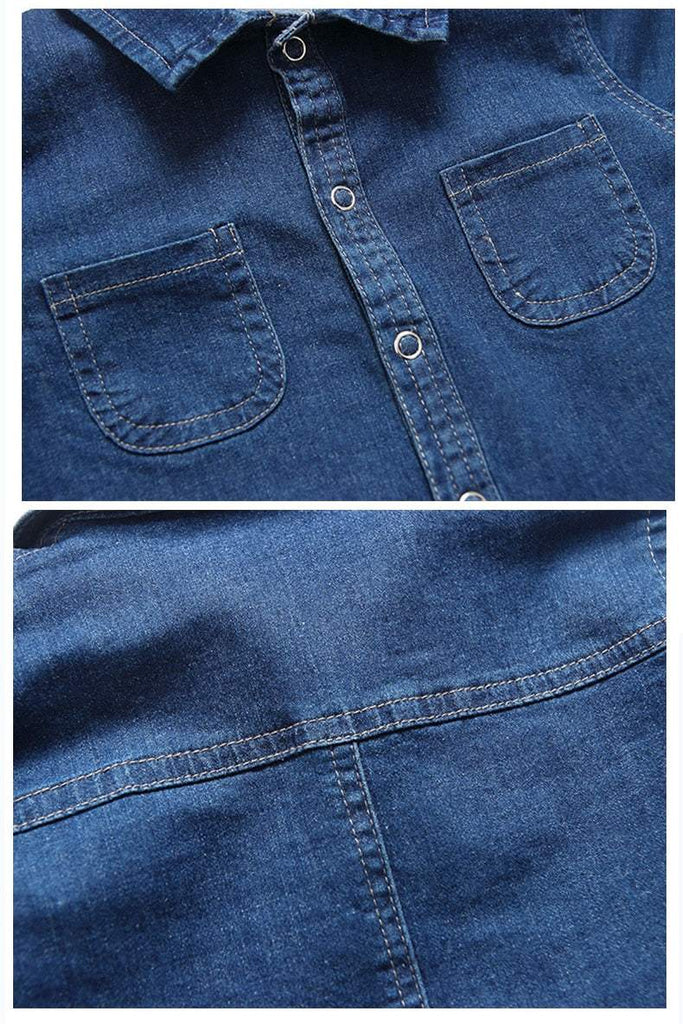 Macacão Jeans Bebê Menino Manga Longa |  6-24 M-azul,denim,jeans,macacão,macacão bebê,macacão manga longa,menino