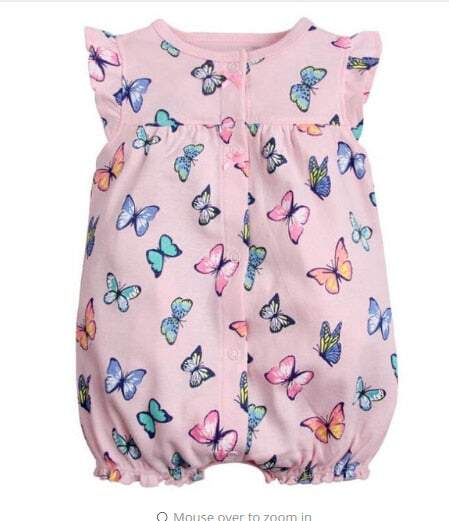 Macaquinho Regata de Verão Bebê Menina Floral Unicórnio | 6-24 Meses-amarelo,azul,bichinhos,branco,floral,lilás,listrado,macacão algodão,macacão menina,macaquinho,menina,regat,rosa,verde,vermelho