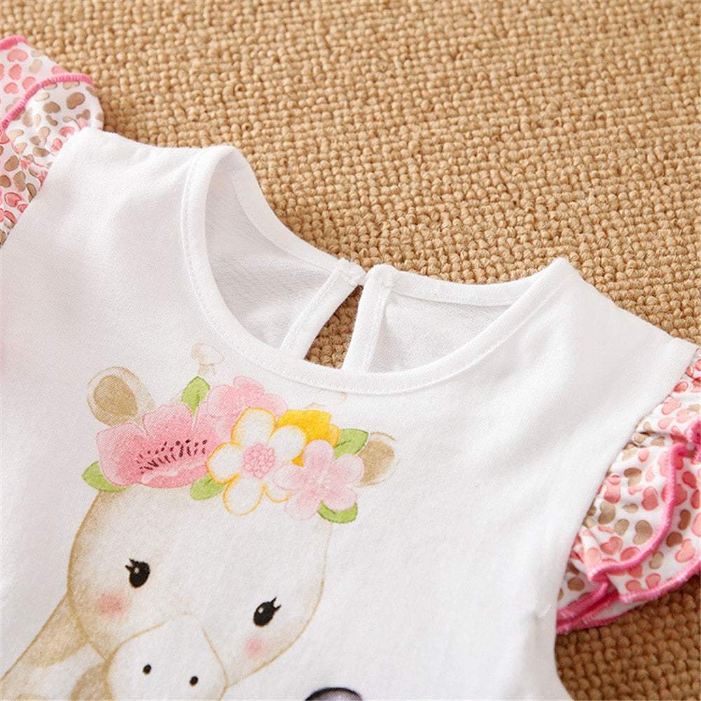 Macacão Estampado de Manga Curta Bebê Menina/ Unissex | 0 - 18 Meses-azul,branco,macacão de verão,macacão estampado,macacão menina,macacão recém-nascido,marinheiro,menina,rosa,verde