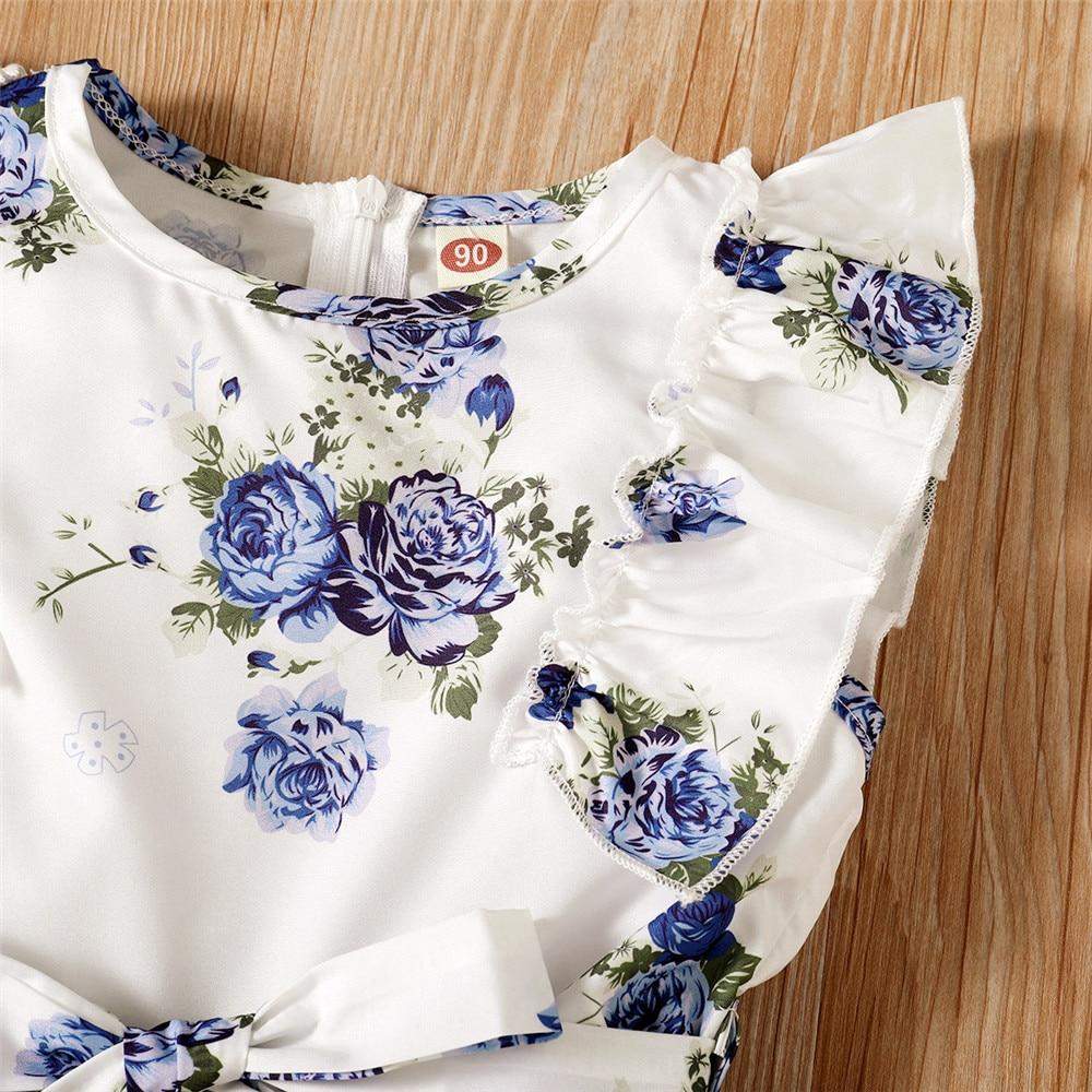 Macaquinho Social Branco Floral Bebê Menina | 18 Meses - 6 Anos-Attena Baby Shop-macaquinho branco,macaquinho de menina,macaquinho de verão,macaquinho floral,macaquinho menina,roupa menina