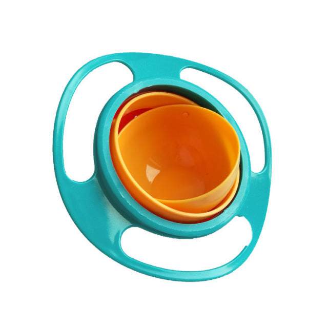 Tigela Giradora 360º Sem Derramamento Infantil | 8 Meses - 6 Anos-prato giratório bebê,prato para bebê,prato que não derruba,prato que não vira,Tigela Giradora 360º Infantil,tigela giratória,tigelo 360