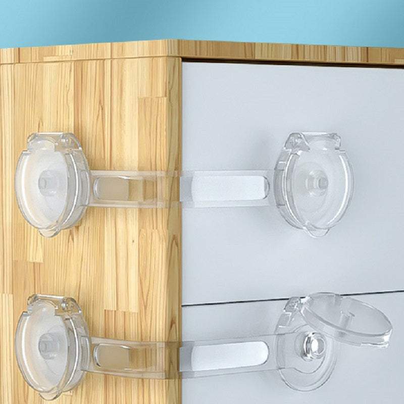 Protetor de Armários em Silicone Baby Safety Locker-protetor de armários,protetor de gaveta,protetor de gavetas contra bebê,protetor para armário,proteção para bebê,silicone,trava contra bebê,trava gaveta contra bebê