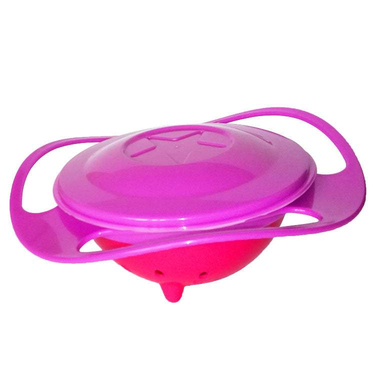 Tigela Giradora 360º Sem Derramamento Infantil | 8 Meses - 6 Anos-prato giratório bebê,prato para bebê,prato que não derruba,prato que não vira,Tigela Giradora 360º Infantil,tigela giratória,tigelo 360