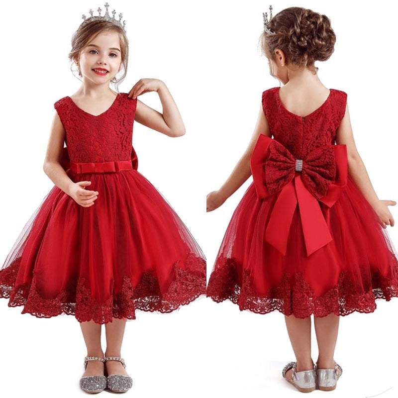 Vestido de Festa Princesa Infantil Bebê Menina